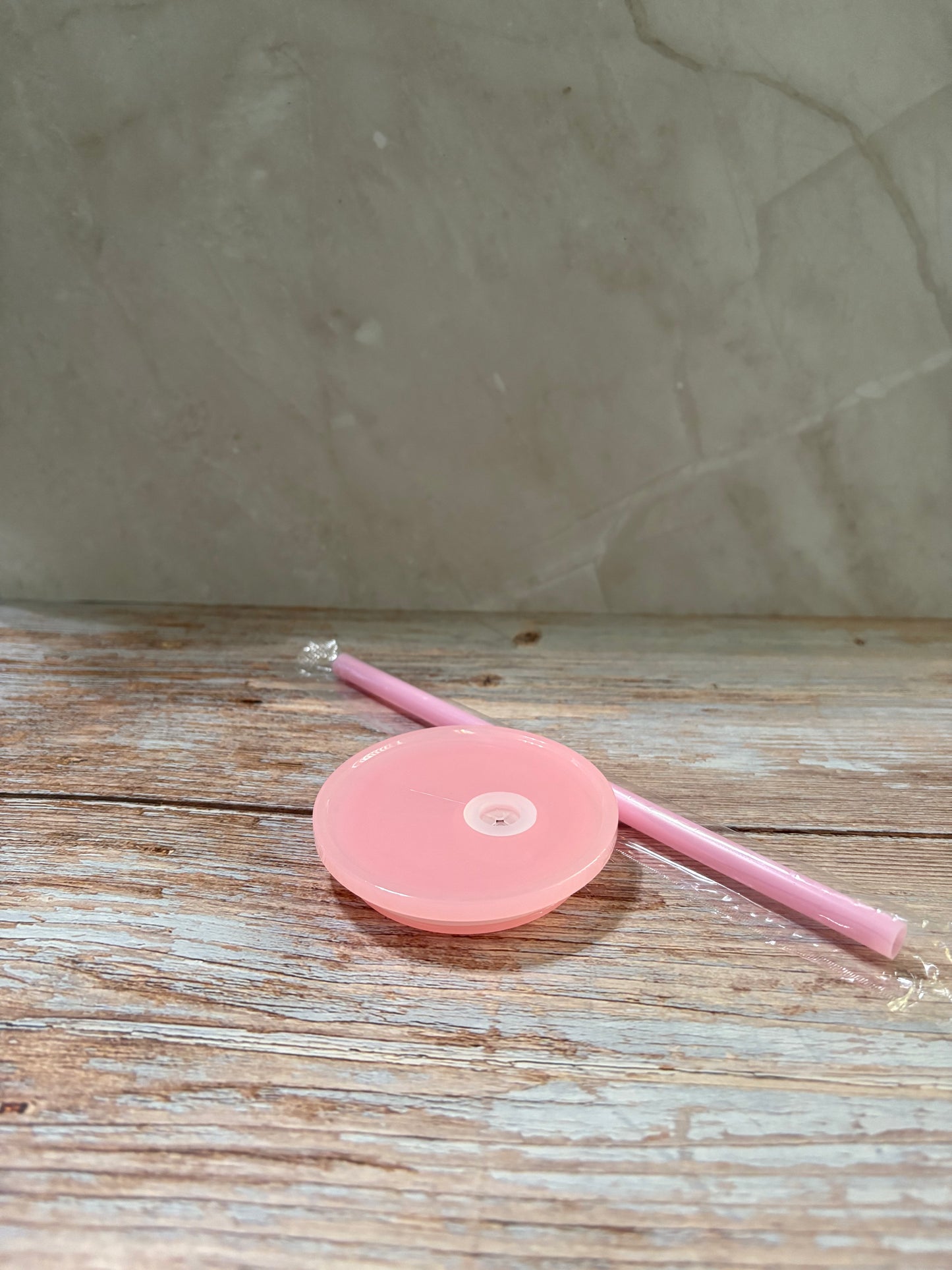 Colorful Acrylic Lid and Straw for 16oz Cups - Whimsical Cups
