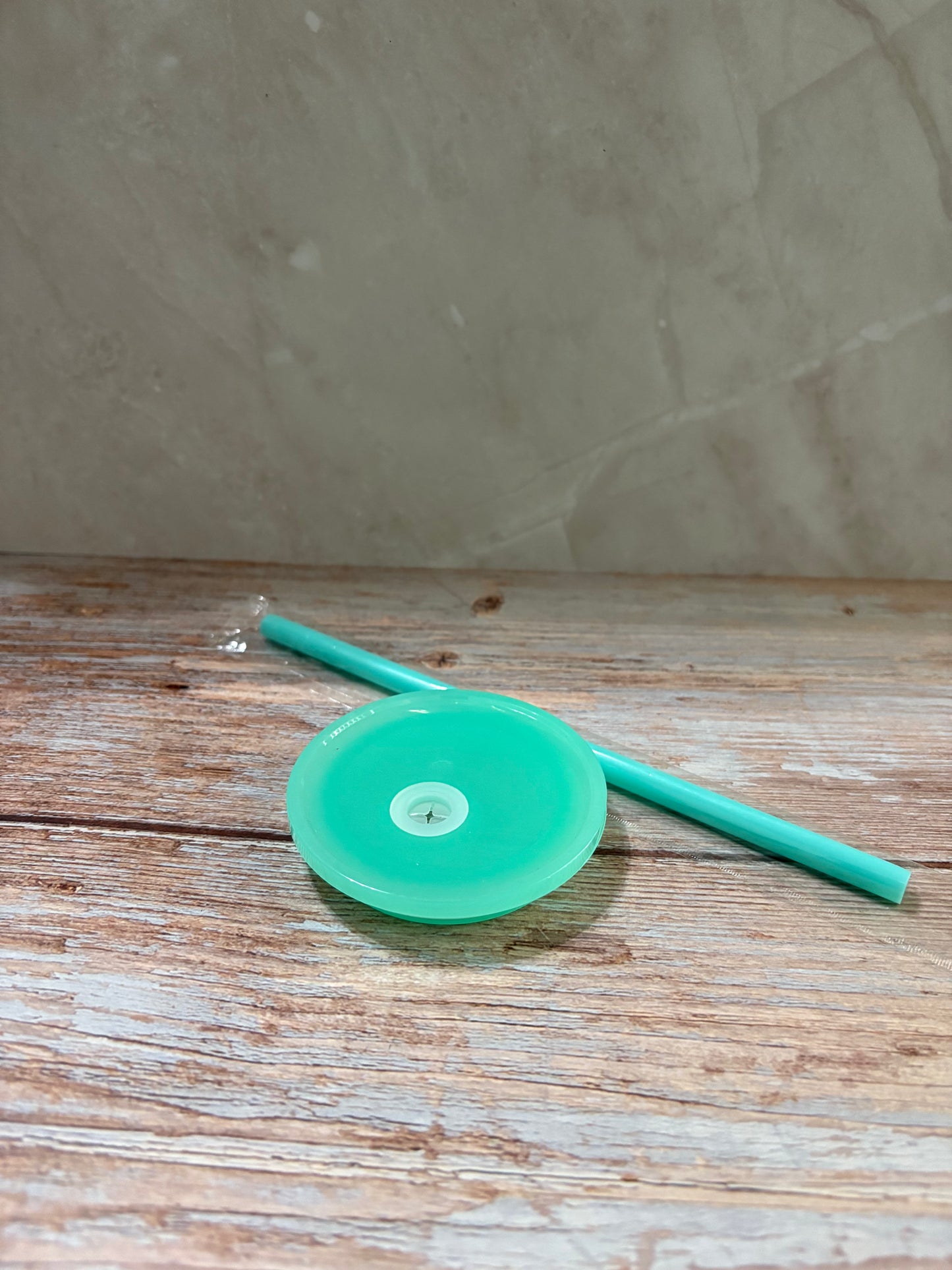 Colorful Acrylic Lid and Straw for 16oz Cups - Whimsical Cups
