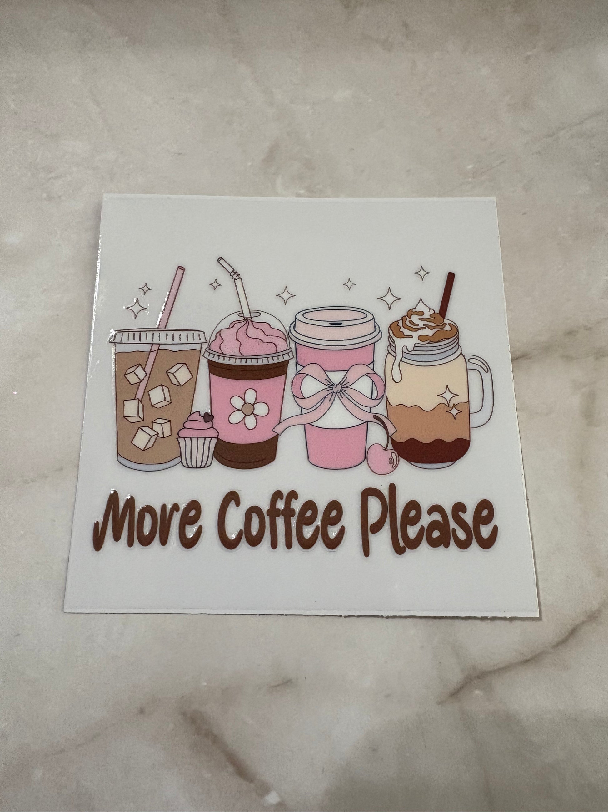 More Coffee Please - Whimsical Cups