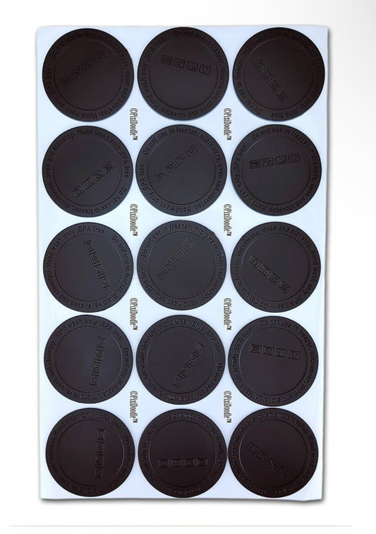 Anti-Slip Rubber Bottom - Whimsical Cups