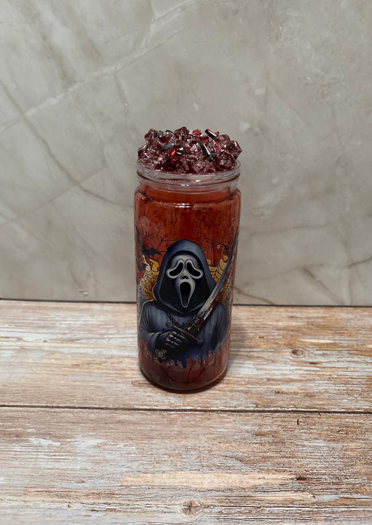 20oz Ghost Face Blood Drip