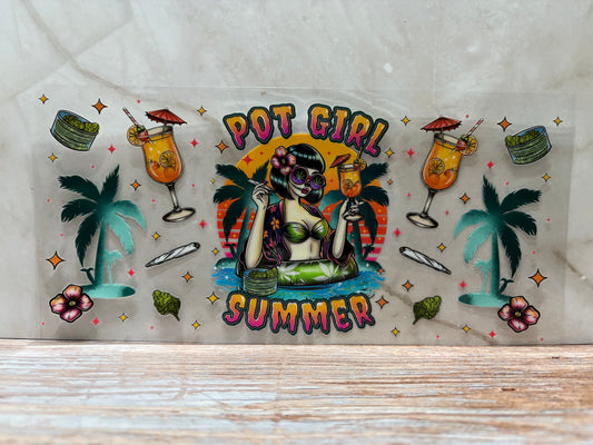 Pot Girl Summer - Whimsical Cups