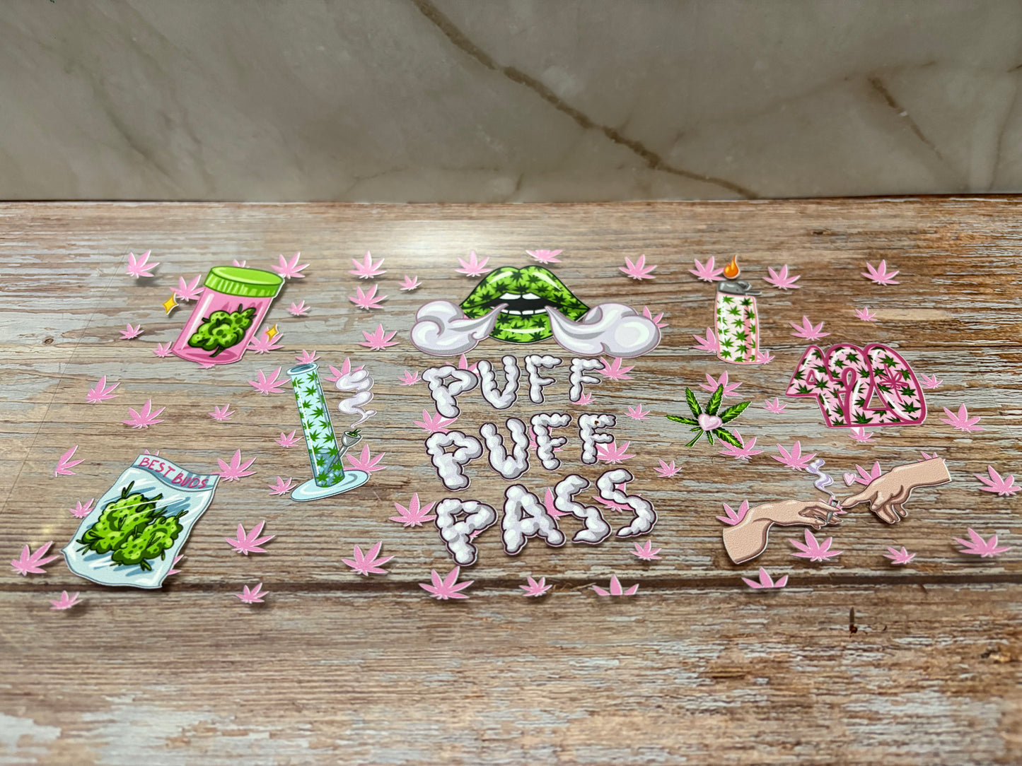 Puff Puff Pass - Whimsical Cups