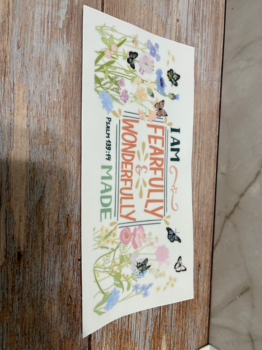 I Am Fearfully and Wonderfully Made - Whimsical Cups