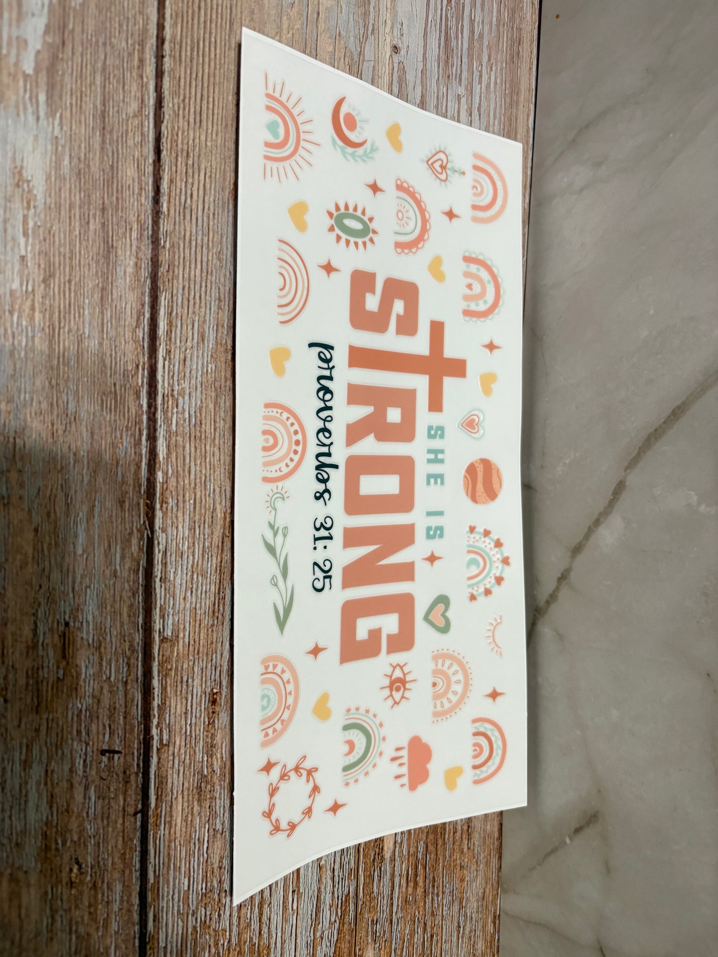 She is Strong - Whimsical Cups