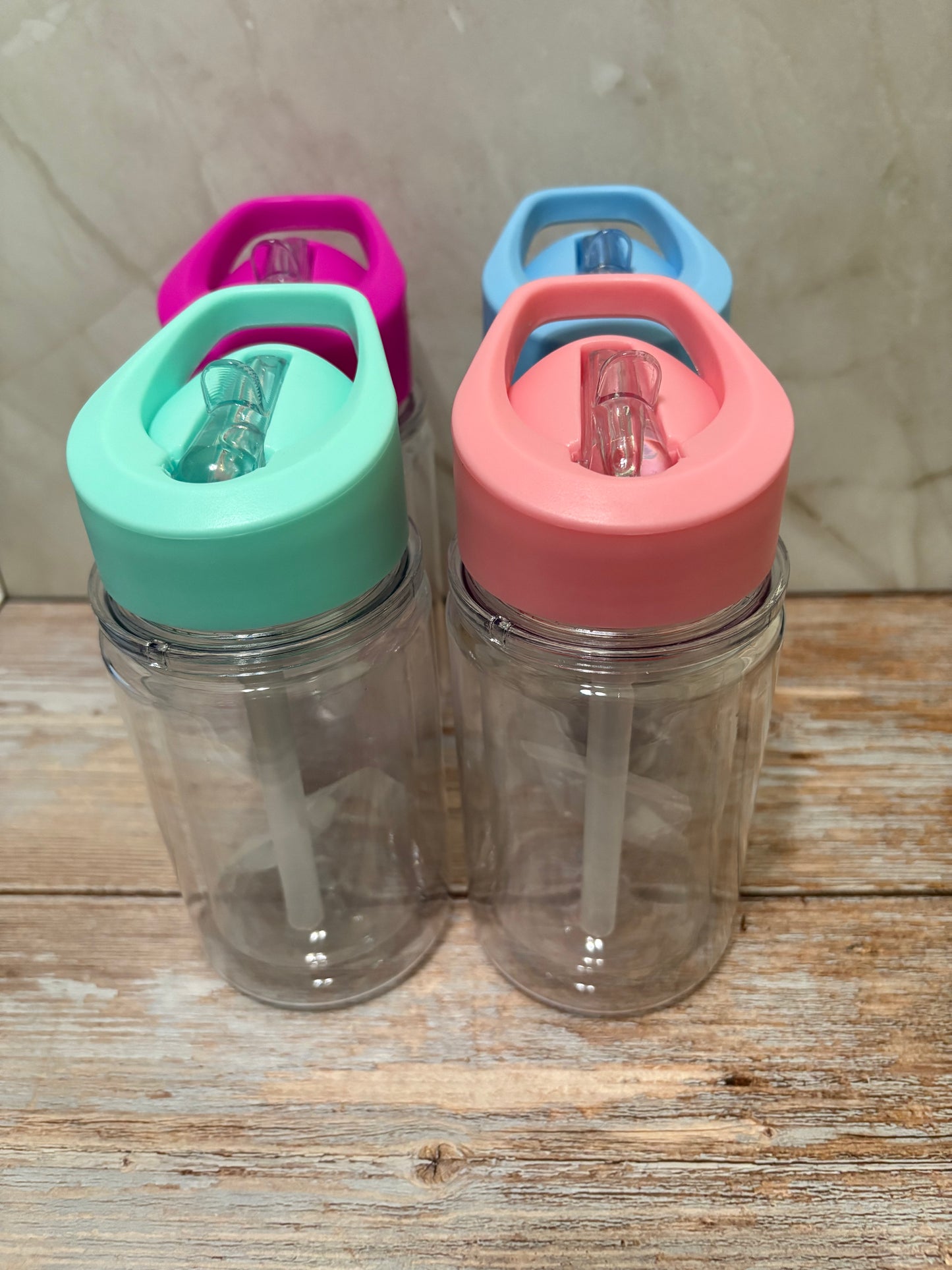 10oz Acrylic Kids Snow Globe Tumbler - Whimsical Cups