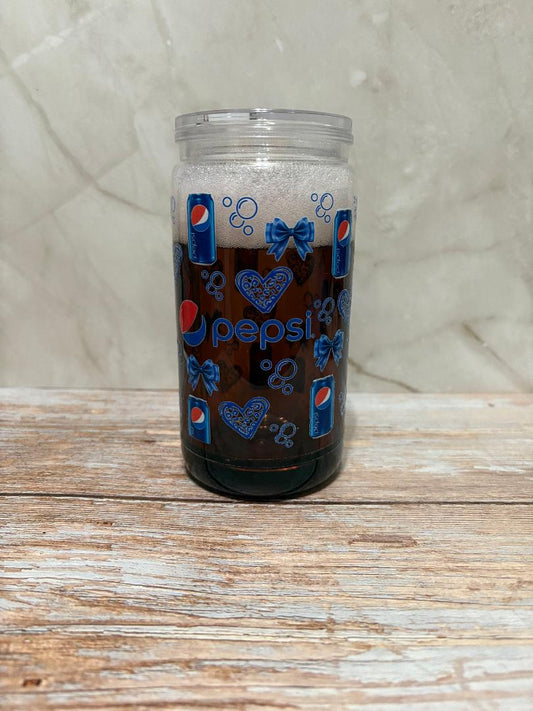 Pepsi-Themed Tumbler - Whimsical Cups